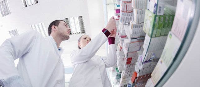 pharmacists restocking