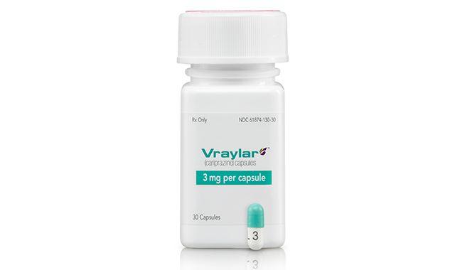 Vraylar Bottle and Pill