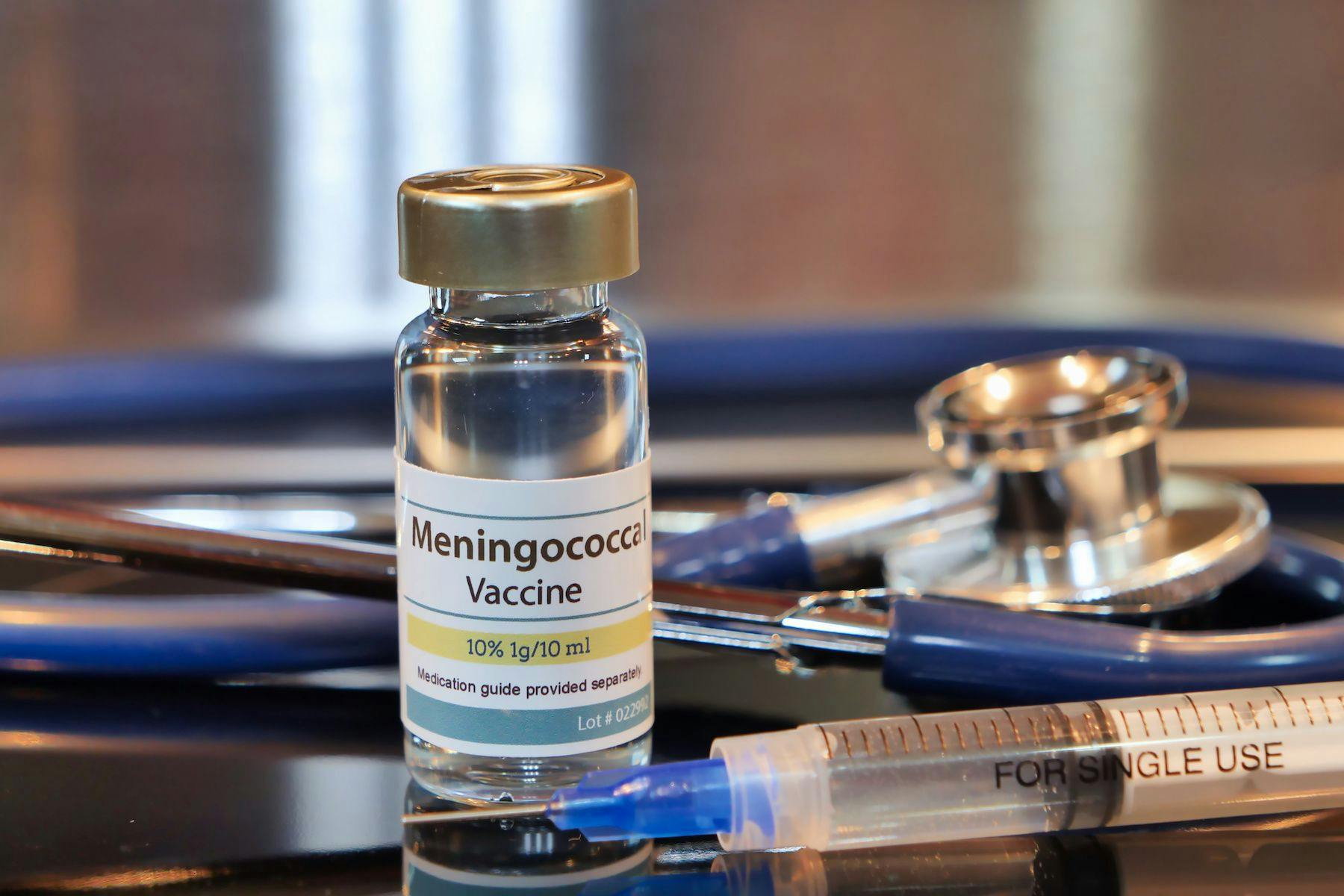 meningococcal vaccine vial