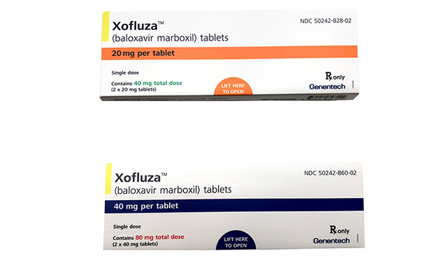 Xofluza Product Boxes