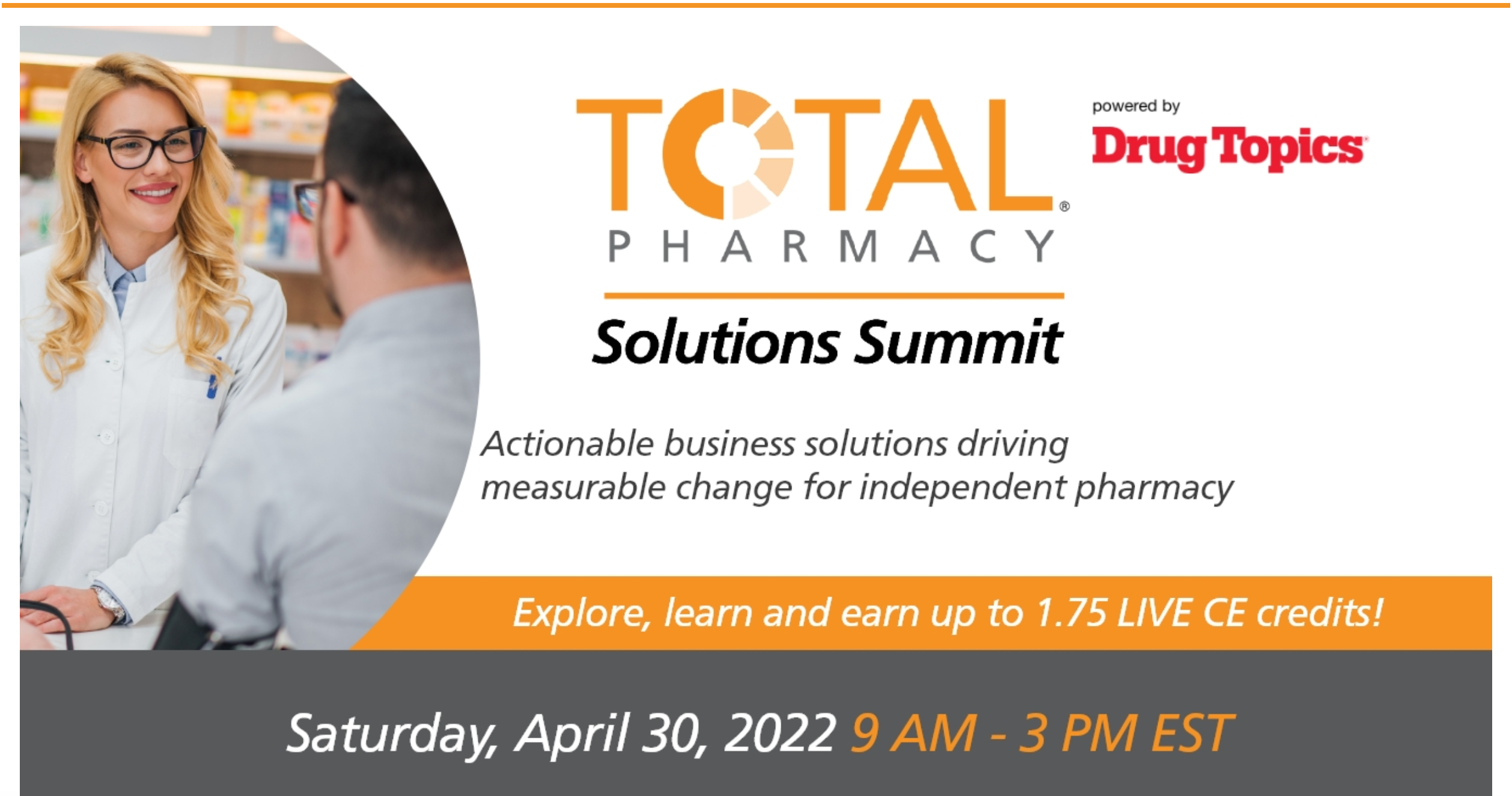 Total Pharmacy Solutions Summit to Provide Actionable Insights in Independent Pharmacy