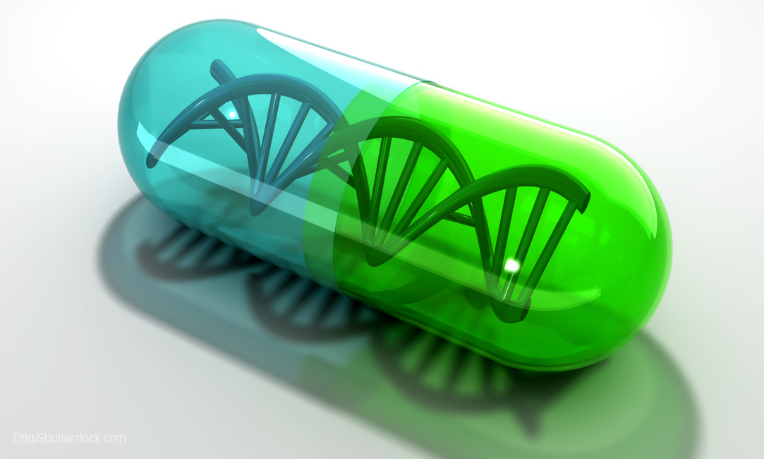 Pill with DNA embedded